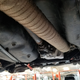 A wrapped exhaust keeps the rear fuel tank cool. Photo via Johnny Youssef/C30 Crew; used with permission.